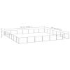 Dog Kennel Silver 527.4 ftÂ¬â‰¤ Steel