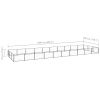 Dog Kennel Black 322.9 ftÂ¬â‰¤ Steel