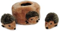 ZippyPaws Interactive Woodland Burrow Hedgehog Den