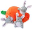 ZippyPaws Interactive Bunny and Carrot Burrow
