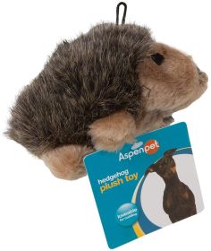 Aspen Pet Plush Hedgehog Dog Toy (Medium - 7 count: Medium - 7 count Aspen Pet Plush Hedgehog Dog Toy)