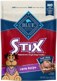 Blue Buffalo Pepperoni-Style Stix Lamb Recipe (10 oz (2 x 5 oz): 10 oz (2 x 5 oz) Blue Buffalo Pepperoni-Style Stix Lamb Recipe)