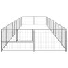 Dog Kennel Silver 215.3 ftÂ¬â‰¤ Steel