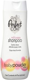 Perfect Coat Mild Puppy Shampoo Baby Powder Scent (64 oz (4 x 16 oz): 64 oz (4 x 16 oz) Perfect Coat Mild Puppy Shampoo Baby Powder Scent)