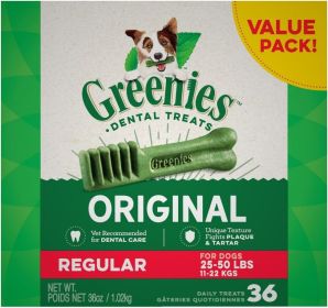 Greenies Regular Dental Dog Treats (72 count (2 x 36 ct): 72 count (2 x 36 ct) Greenies Regular Dental Dog Treats)