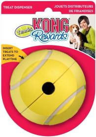 KONG Tennis Rewards Treat Dispenser Small Dog Toy (18 count: 18 count KONG Tennis Rewards Treat Dispenser Small Dog Toy)
