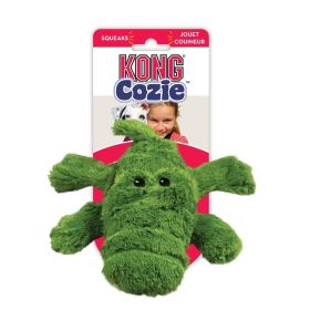 KONG Cozie Ali the Alligator Dog Toy (Medium - 3 count: Medium - 3 count KONG Cozie Ali the Alligator Dog Toy)