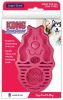 KONG Zoom Groom Brush for Dogs Raspberry