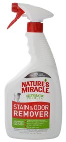 Natures Miracle Stain and Odor Remover Enzymatic Formula (96 oz (3 x 32 oz): 96 oz (3 x 32 oz) Natures Miracle Stain and Odor Remover Enzymatic Formula)