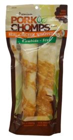 Pork Chomps Real Chicken Wrapped Rolls (12 count (6 x 2 ct): 12 count (6 x 2 ct) Pork Chomps Real Chicken Wrapped Rolls)