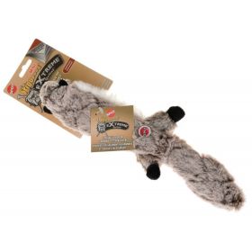 Skinneeez Extreme Quilted Raccoon Dog Toy (Mini - 3 count: Mini - 3 count Skinneeez Extreme Quilted Raccoon Dog Toy)