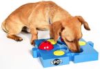 Spot Seek-A-Treat Flip 'N Slide Connector Puzzle Interactive Dog Treat and Toy Puzzle
