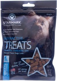 Starmark Interactive Treats for Mental Stimulation Toys (6 count: 6 count Starmark Interactive Treats for Mental Stimulation Toys)