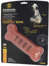 Starmark Flexgrip Ringer Bone Large (5 count: 5 count Starmark Flexgrip Ringer Bone Large)