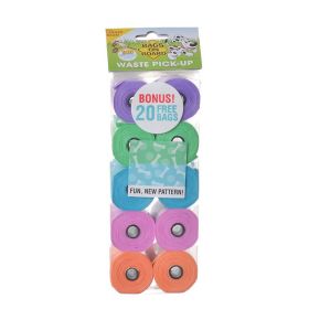 Bags on Board Waste Pick-Up Refill Bags Fashion Print (840 count (6 x 140 ct): 840 count (6 x 140 ct) Bags on Board Waste Pick-Up Refill Bags Fashion Print)