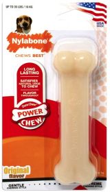 Nylabone Dura Chew Bone Original Flavor Wolf (8 count: 8 count Nylabone Dura Chew Bone Original Flavor Wolf)