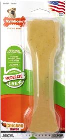 Nylabone Flexi Chew Bone Chicken Flavor Souper (6 count: 6 count Nylabone Flexi Chew Bone Chicken Flavor Souper)
