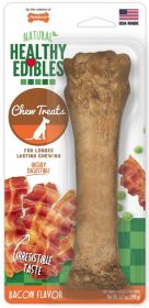 Nylabone Healthy Edibles Chews Bacon Souper (12 count: 12 count Nylabone Healthy Edibles Chews Bacon Souper)