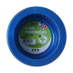 Van Ness Crock Heavyweight Feeding Dish for Food or Water (4 oz - 16 count: 4 oz - 16 count Van Ness Crock Heavyweight Feeding Dish for Food or Water)